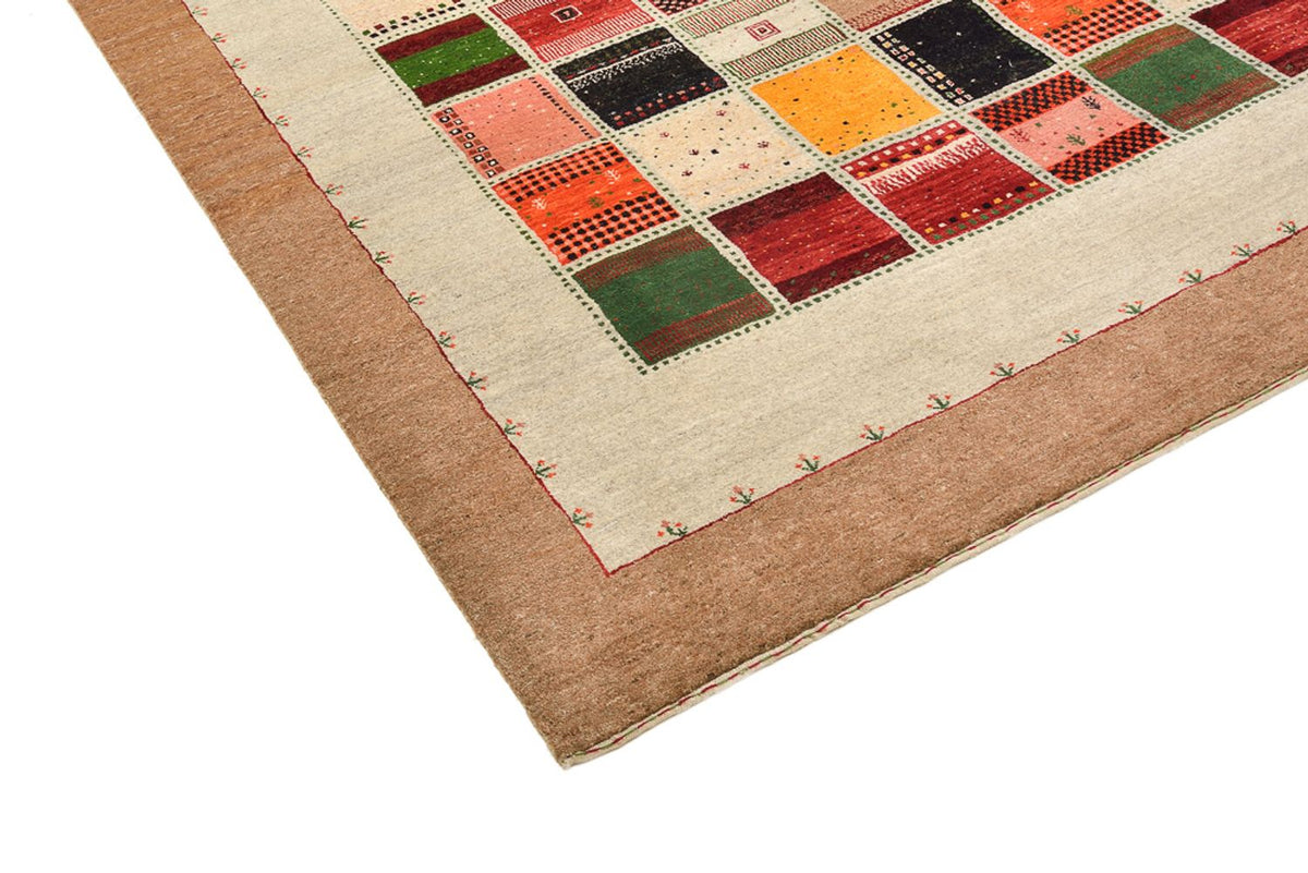 Tapis Gabbeh - Loribaft Indus - 295 x 197 cm - multicolore