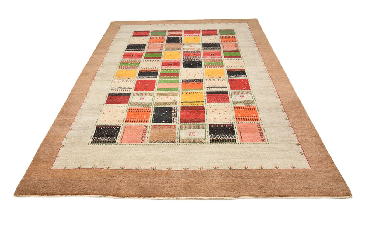 Tapis Gabbeh - Loribaft Indus - 295 x 197 cm - multicolore