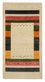 Tapis de couloir Tapis Gabbeh - Loribaft Indus - 195 x 101 cm - beige clair