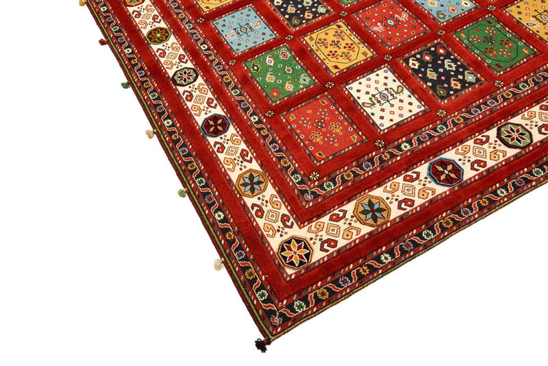 Tapis oriental - 244 x 176 cm - rouge