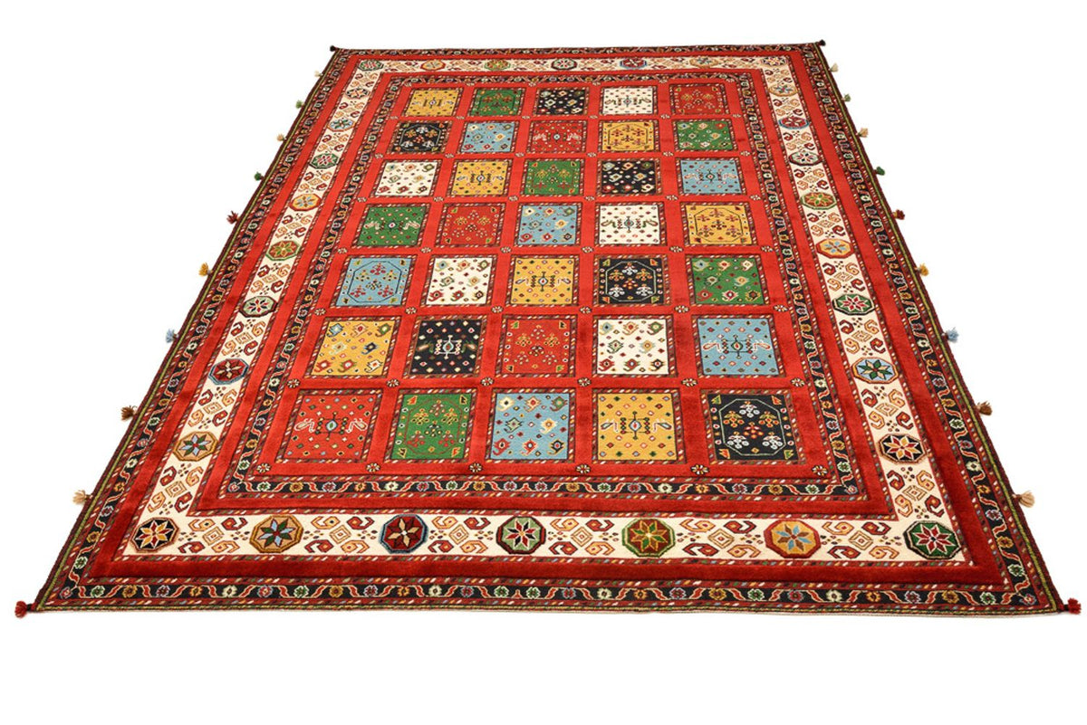 Tapis oriental - 244 x 176 cm - rouge