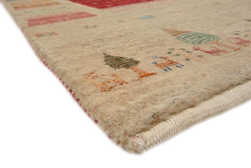 Tapis Gabbeh - Loribaft Indus - 300 x 206 cm - multicolore