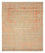 Tapis design - 299 x 249 cm - rouille