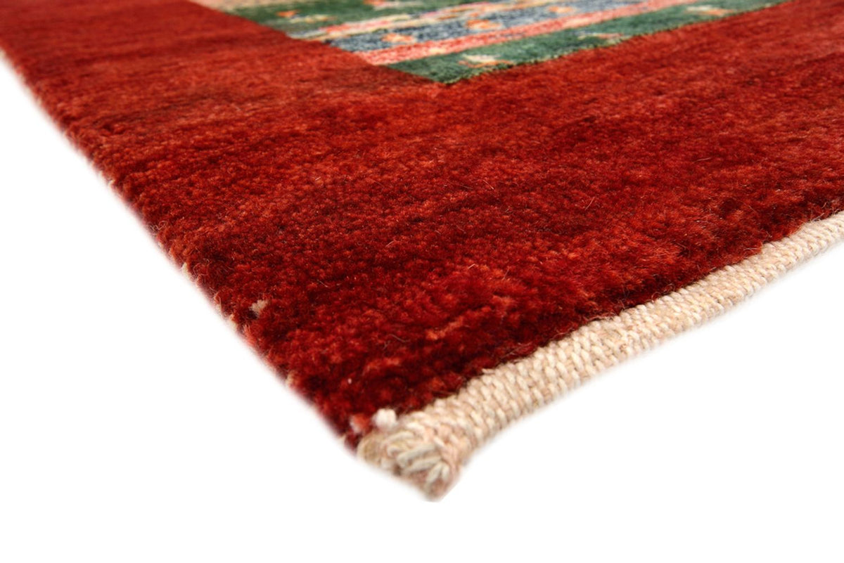 Tapis Gabbeh - Loribaft Indus - 239 x 177 cm - rouge
