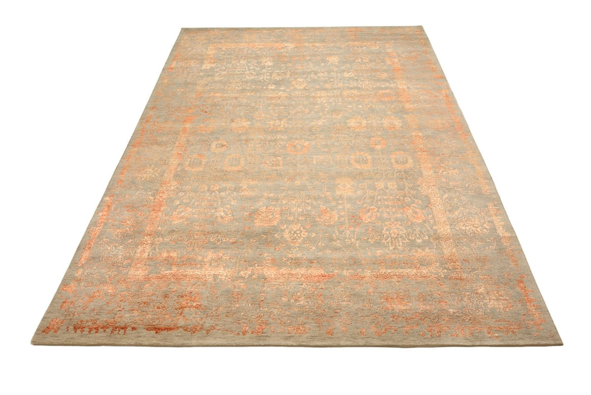 Tapis design - 340 x 243 cm - rouille
