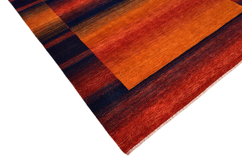 Tapis Gabbeh - Loribaft Indus - 200 x 144 cm - rouille