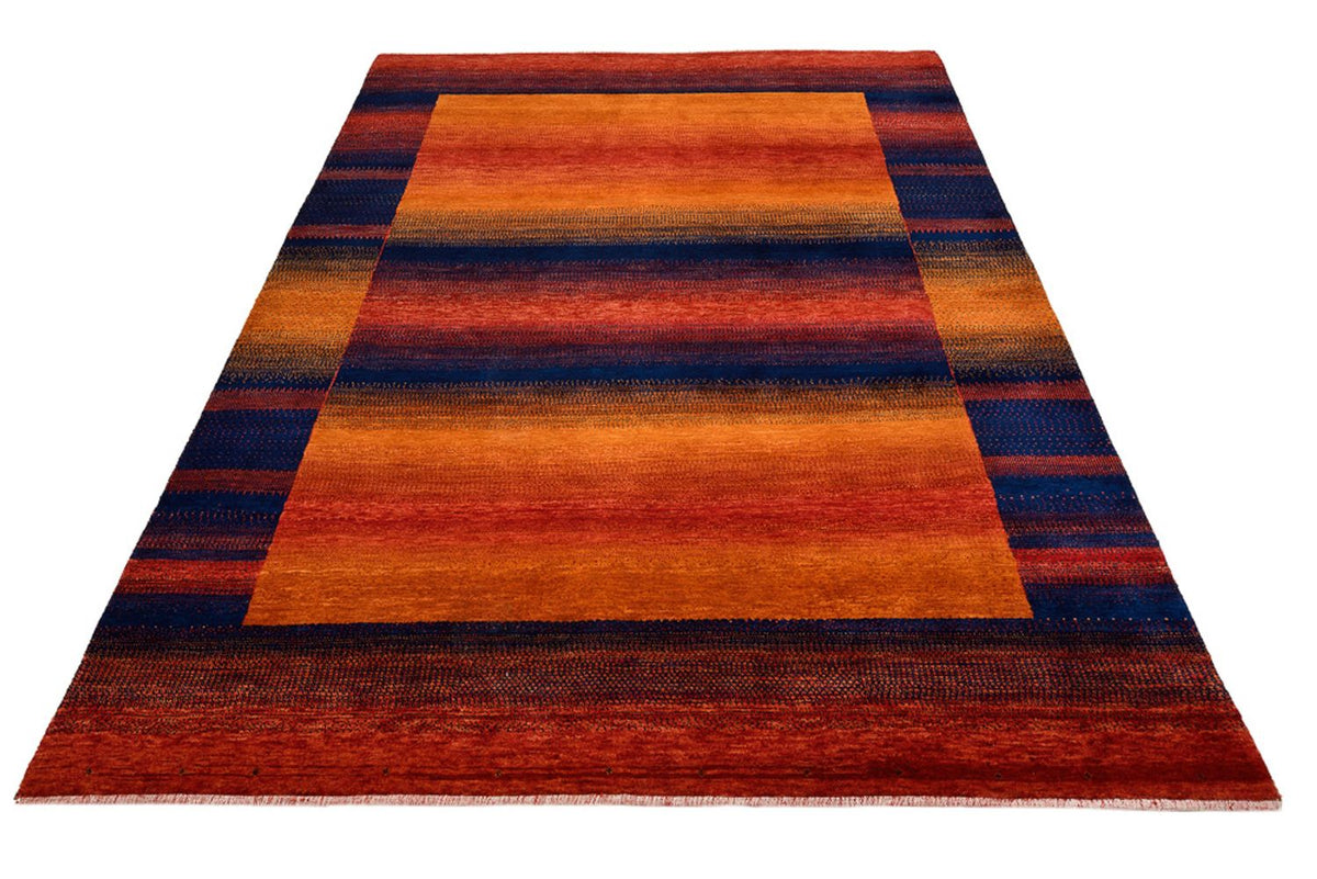 Tapis Gabbeh - Loribaft Indus - 200 x 144 cm - rouille