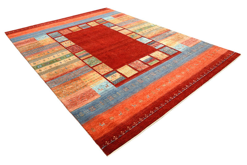 Tapis Gabbeh - Loribaft Indus - 336 x 250 cm - rouge