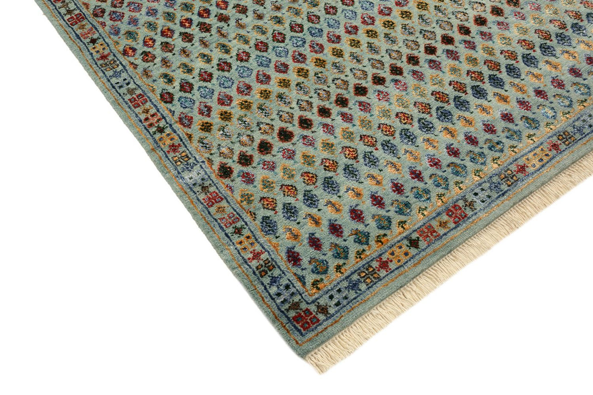 Tapis design - 153 x 95 cm - bleu clair