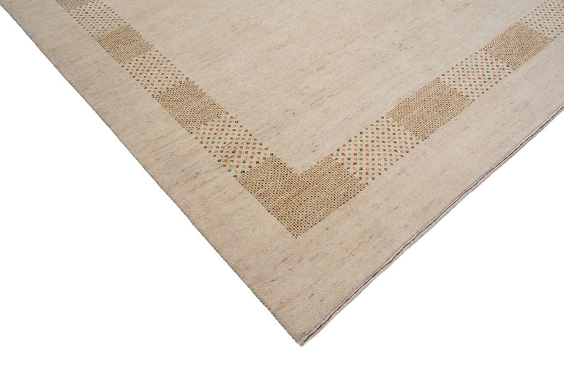 Tapis Gabbeh - Loribaft Indus - 295 x 191 cm - beige clair