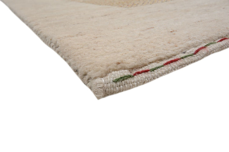 Tapis Gabbeh - Loribaft Indus - 295 x 191 cm - beige clair