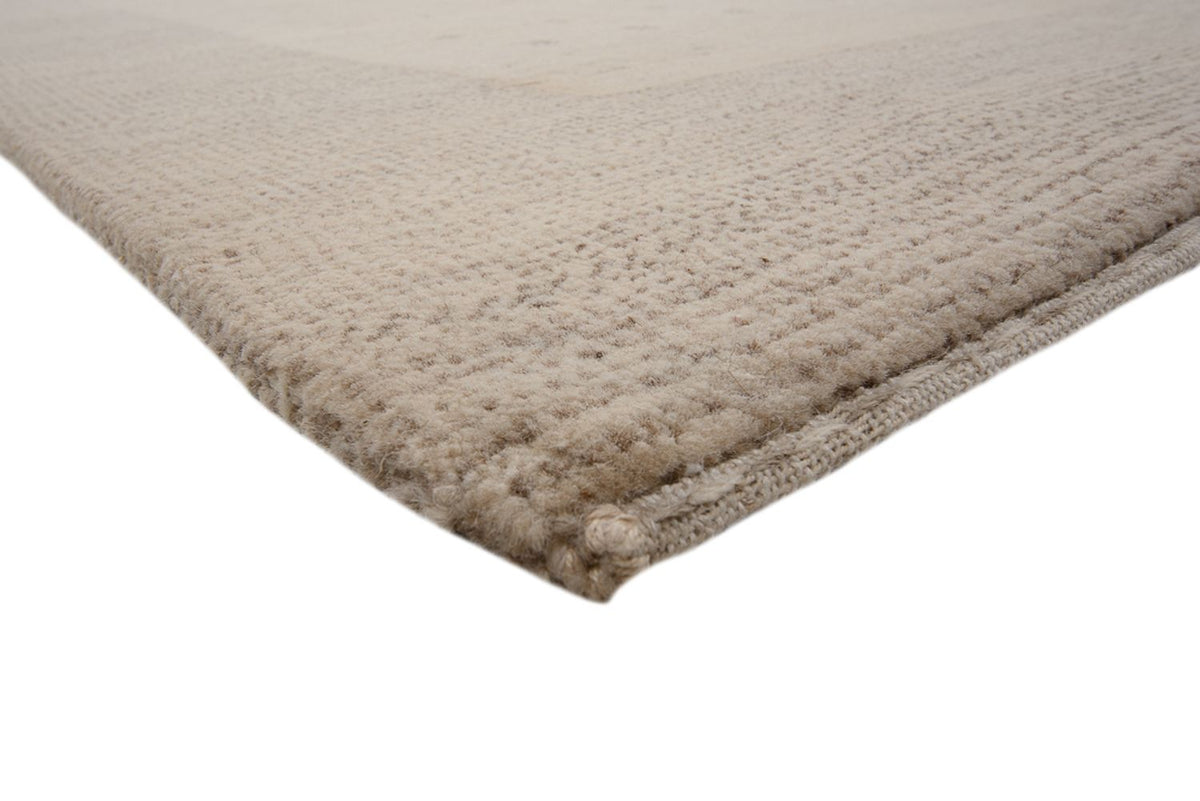 Tapis Gabbeh - Loribaft Indus - 201 x 146 cm - gris clair