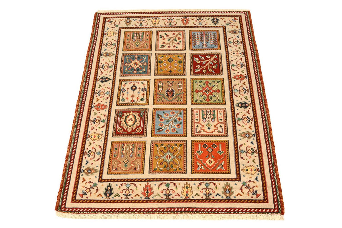 Tapis oriental - 117 x 84 cm - crème