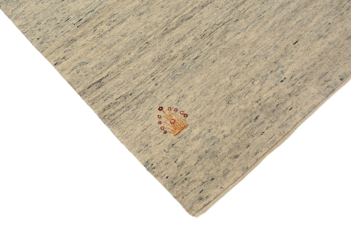 Tapis de couloir Tapis Gabbeh - Loribaft Indus - 295 x 80 cm - beige foncé