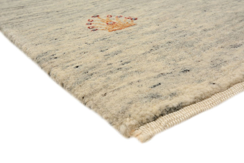 Tapis de couloir Tapis Gabbeh - Loribaft Indus - 295 x 80 cm - beige foncé