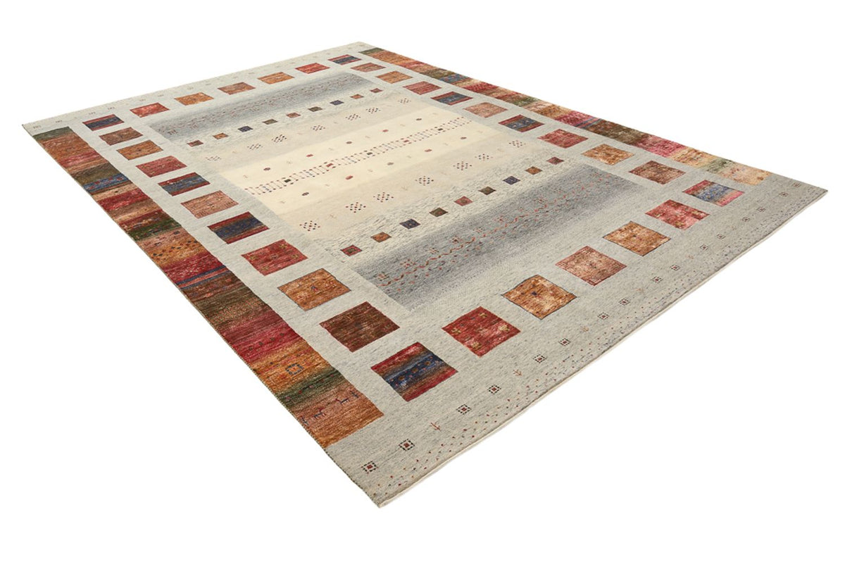 Tapis Gabbeh - Loribaft Indus - 351 x 251 cm - beige foncé