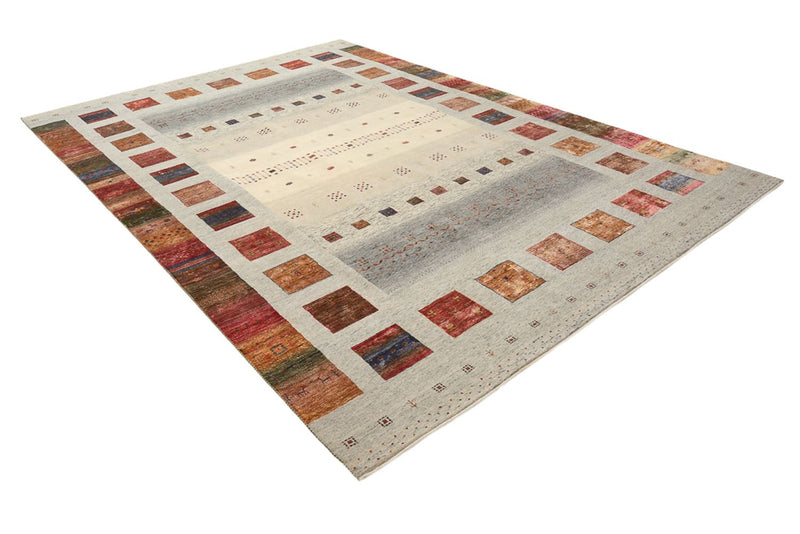 Tapis Gabbeh - Loribaft Indus - 351 x 251 cm - beige foncé