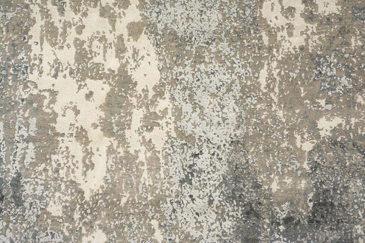 Tapis design - 366 x 274 cm - beige foncé