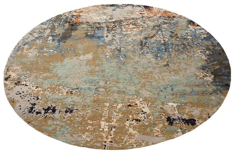 Tapis design - 239 x 237 cm - multicolore