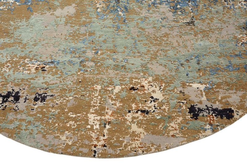 Tapis design - 239 x 237 cm - multicolore