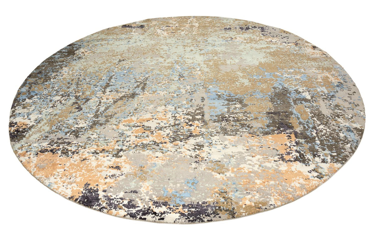Tapis design - 239 x 237 cm - multicolore