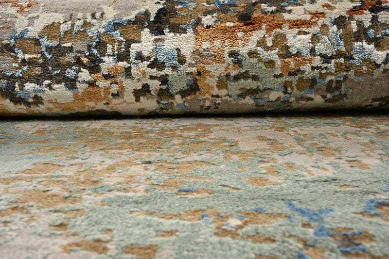 Tapis design - 239 x 237 cm - multicolore