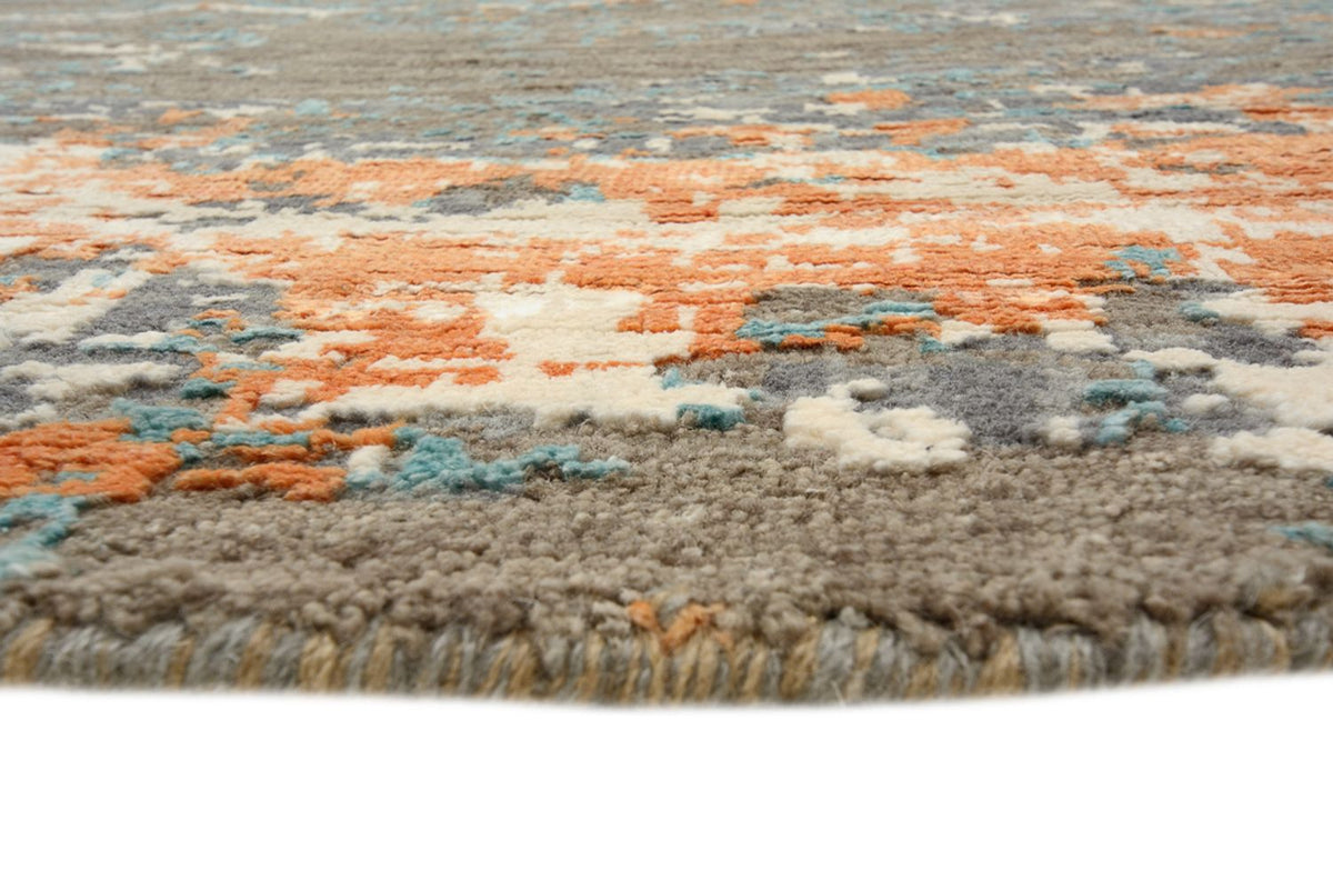 Tapis design - 242 x 240 cm - multicolore