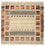 Tapis Gabbeh - Loribaft Indus carré - 206 x 205 cm - multicolore