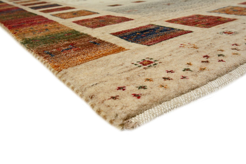 Tapis de couloir Tapis Gabbeh - Loribaft Indus - 295 x 82 cm - multicolore