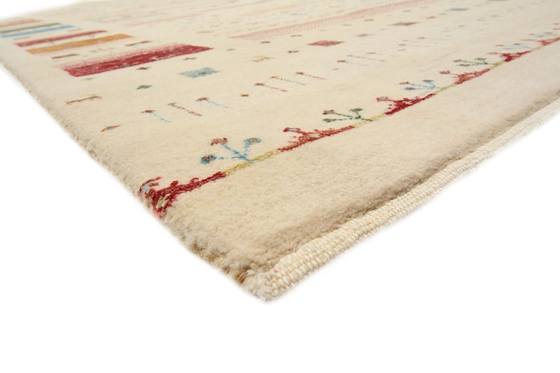 Tapis Gabbeh - Loribaft Indus - 356 x 251 cm - beige clair