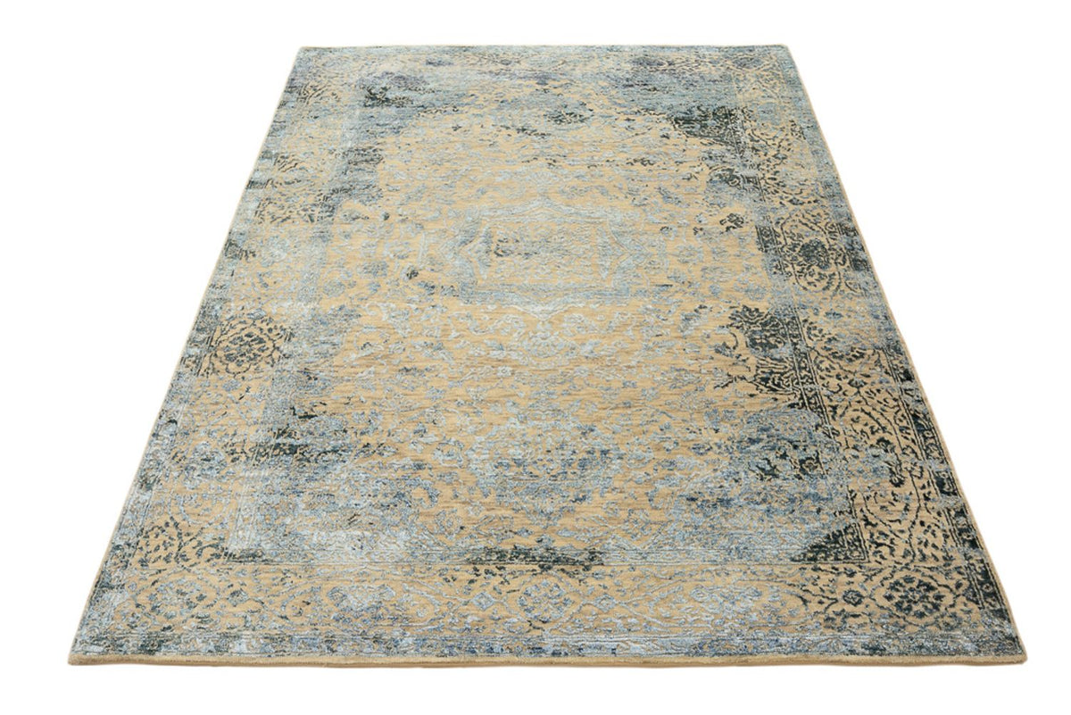 Tapis design - 197 x 145 cm - caramel