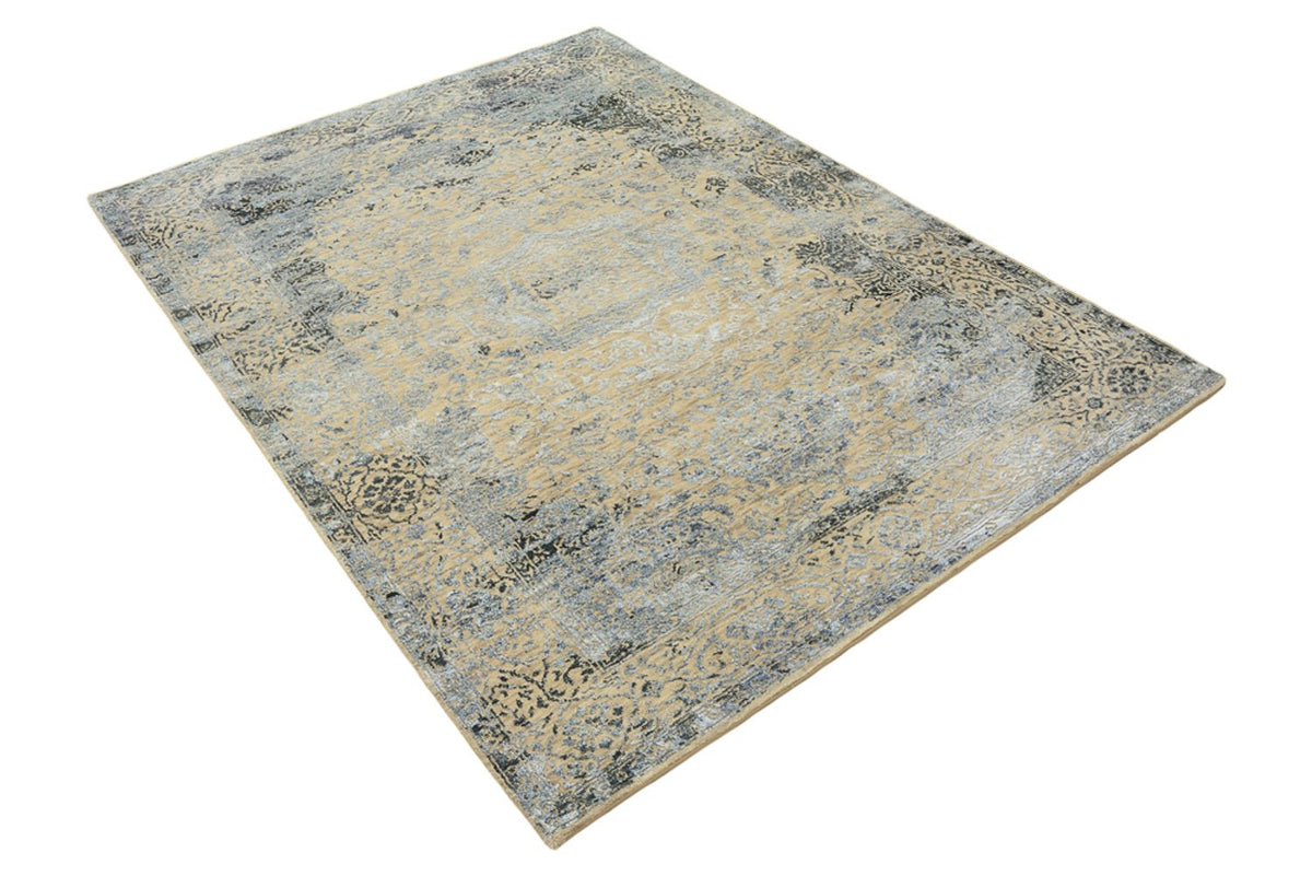 Tapis design - 197 x 145 cm - caramel