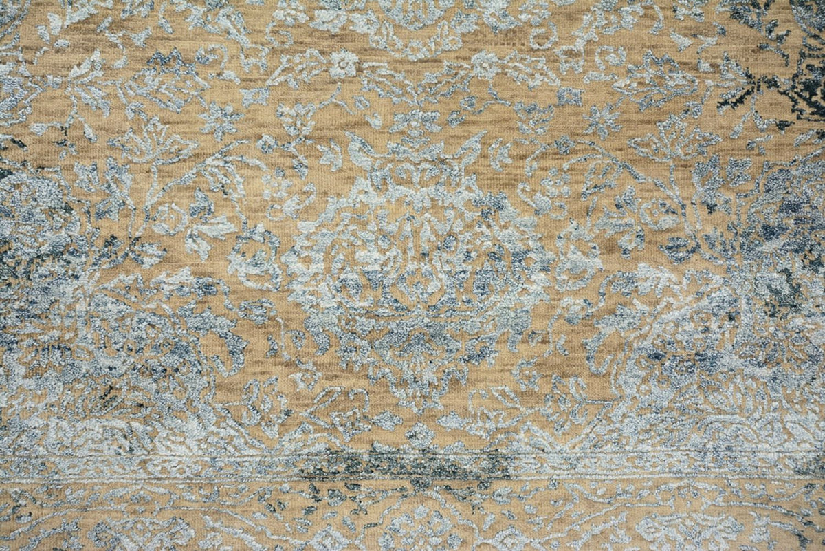 Tapis design - 197 x 145 cm - caramel