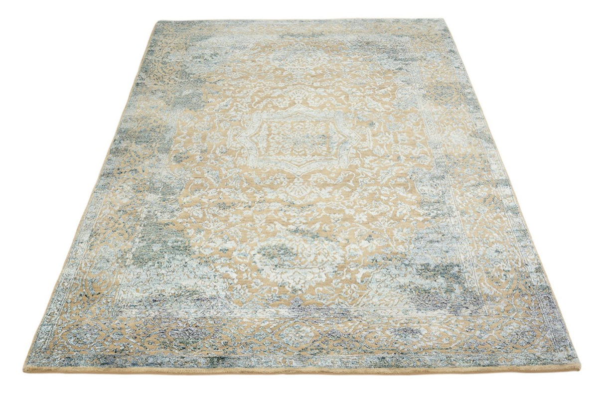 Tapis design - 197 x 145 cm - caramel