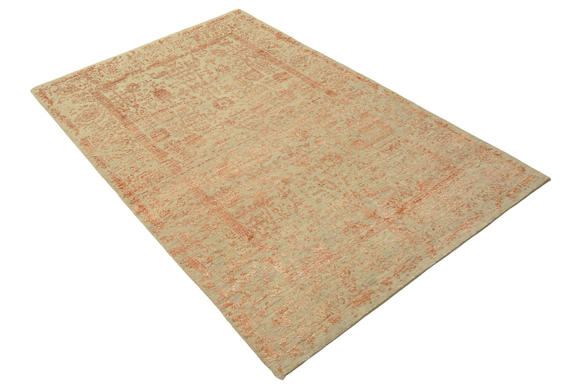 Tapis design - 184 x 121 cm - rouille