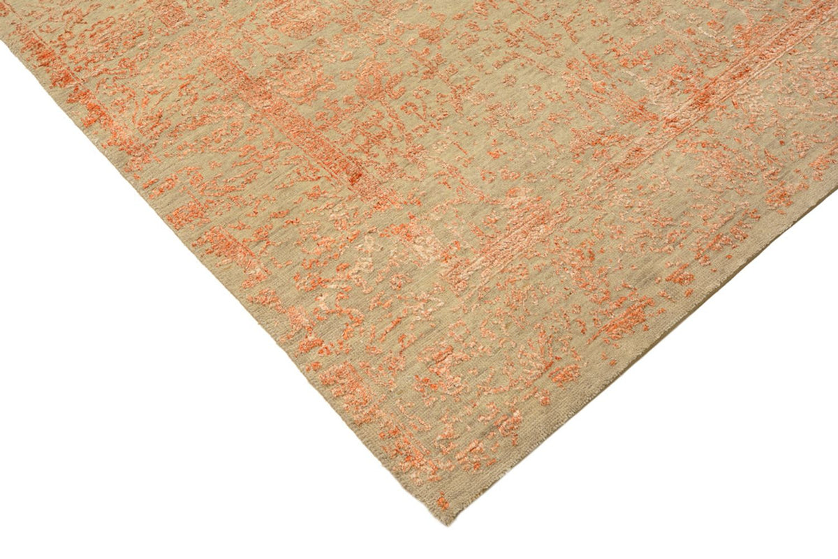 Tapis design - 184 x 121 cm - rouille
