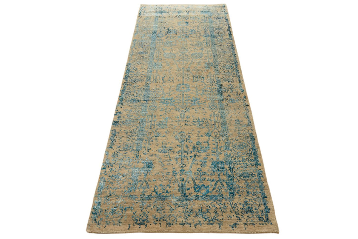 Tapis de couloir Tapis design - 243 x 84 cm - camel