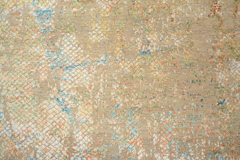 Tapis design - 203 x 146 cm - camel