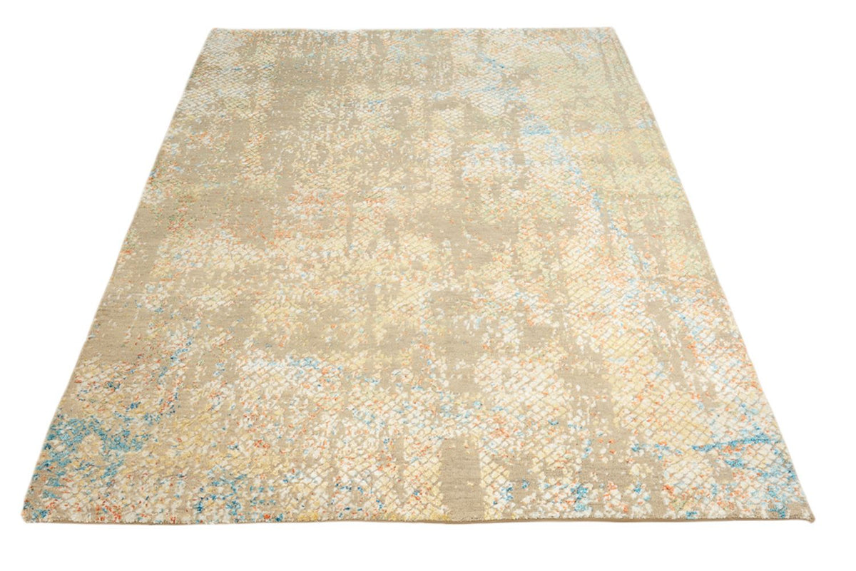 Tapis design - 203 x 146 cm - camel