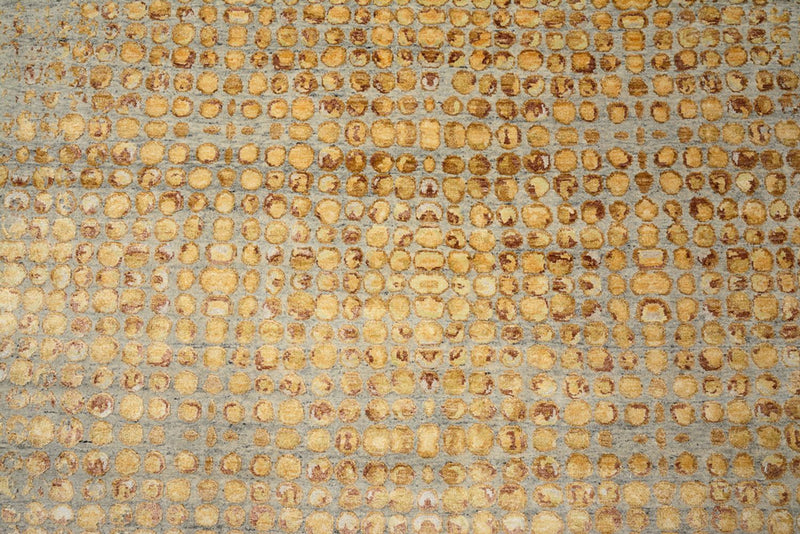 Tapis design - 309 x 248 cm - caramel