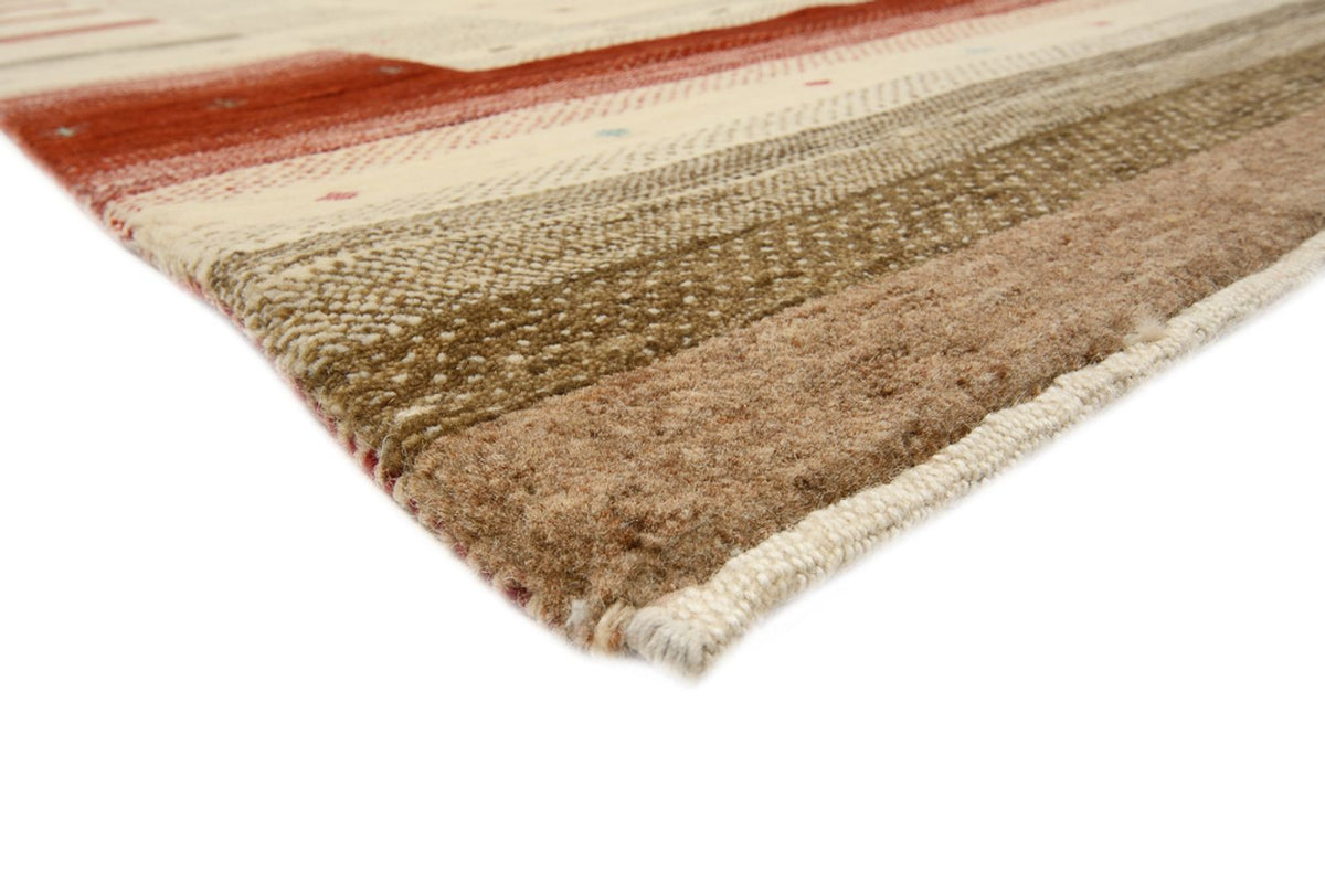 Tapis Gabbeh - Loribaft Indus - 300 x 254 cm - beige clair