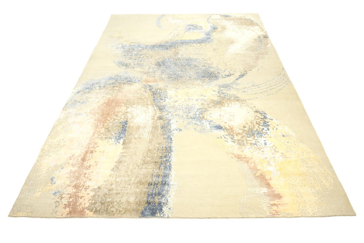 Tapis design - 372 x 281 cm - beige clair