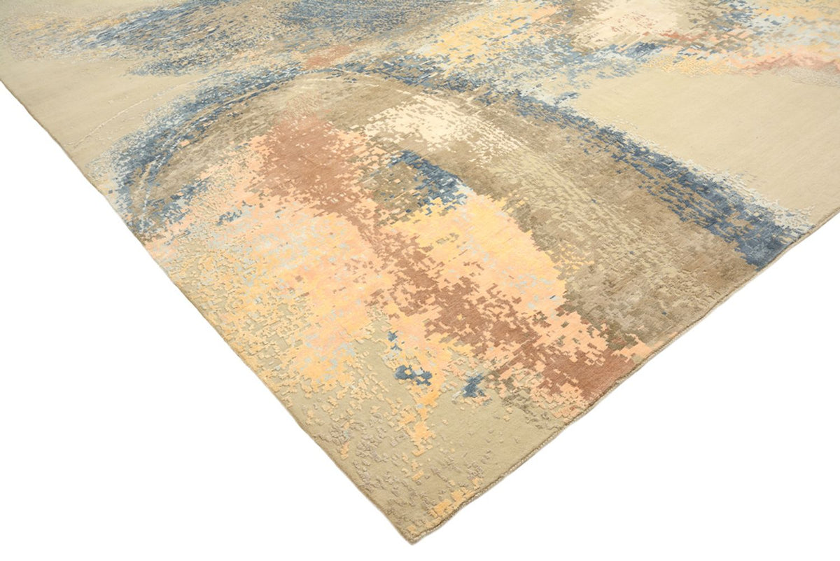 Tapis design - 372 x 281 cm - beige clair