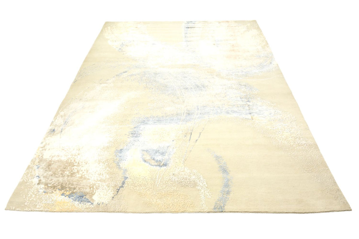 Tapis design - 372 x 281 cm - beige clair
