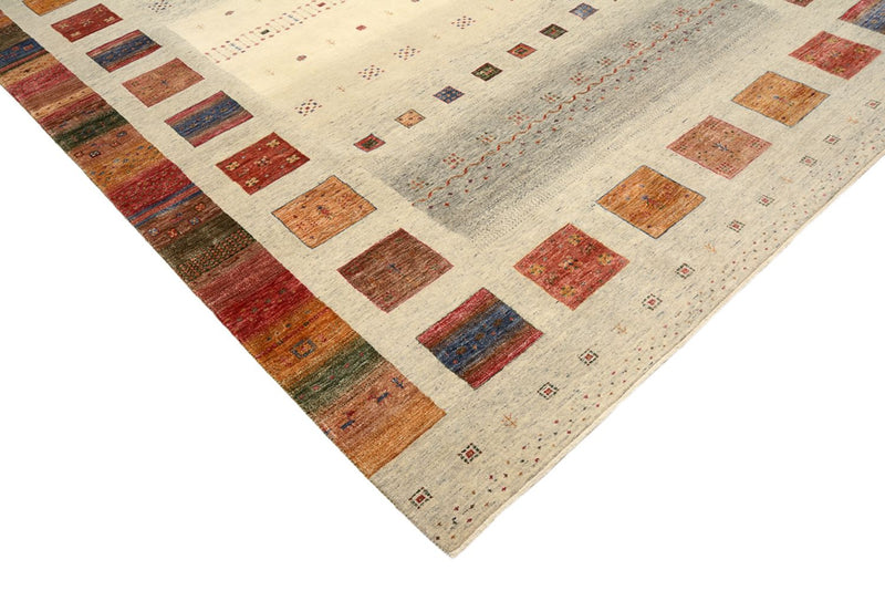 Tapis Gabbeh - Loribaft Indus - 348 x 250 cm - multicolore