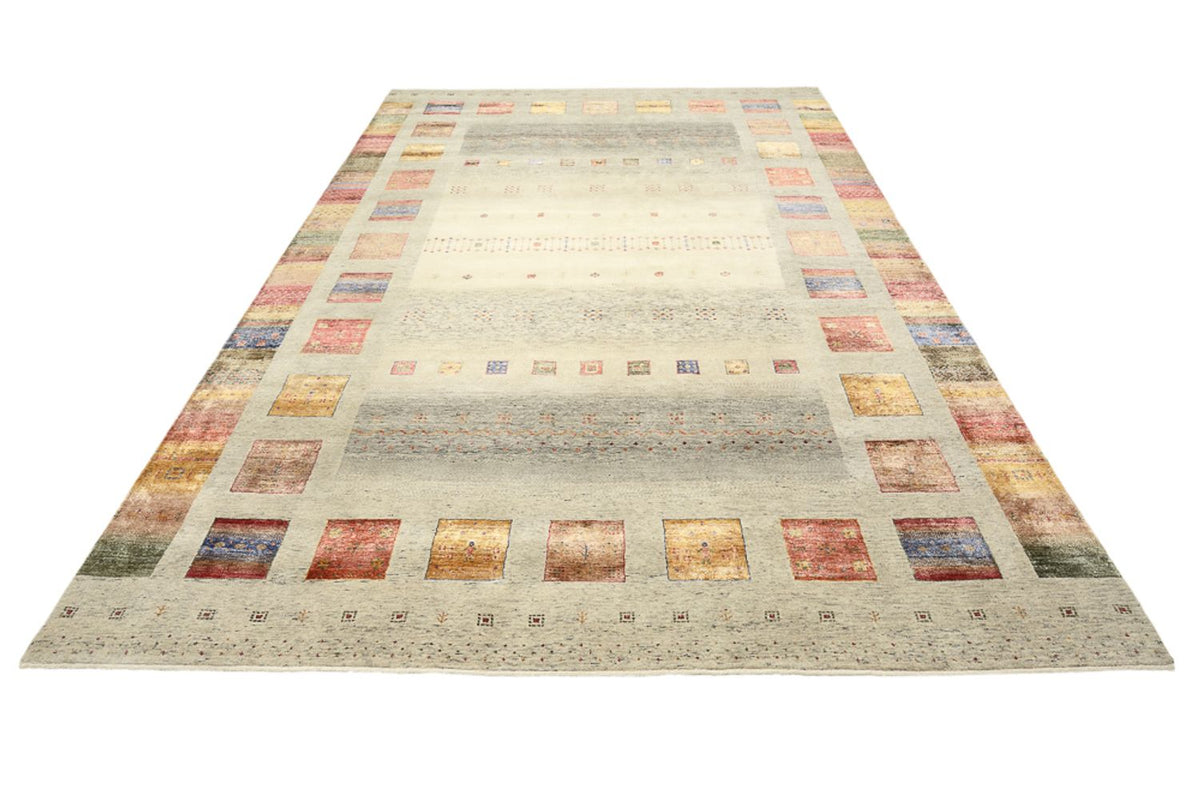 Tapis Gabbeh - Loribaft Indus - 348 x 250 cm - multicolore