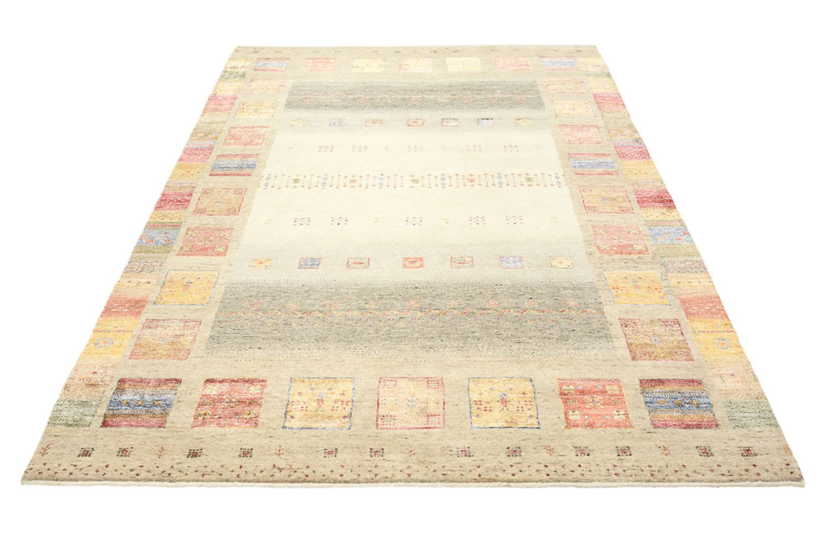 Tapis Gabbeh - Loribaft Indus - 244 x 175 cm - multicolore