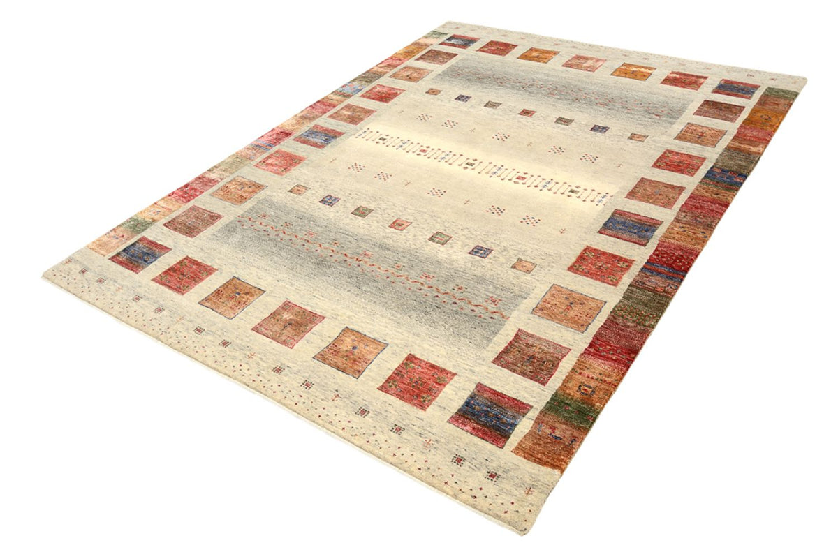Tapis Gabbeh - Loribaft Indus - 239 x 174 cm - multicolore