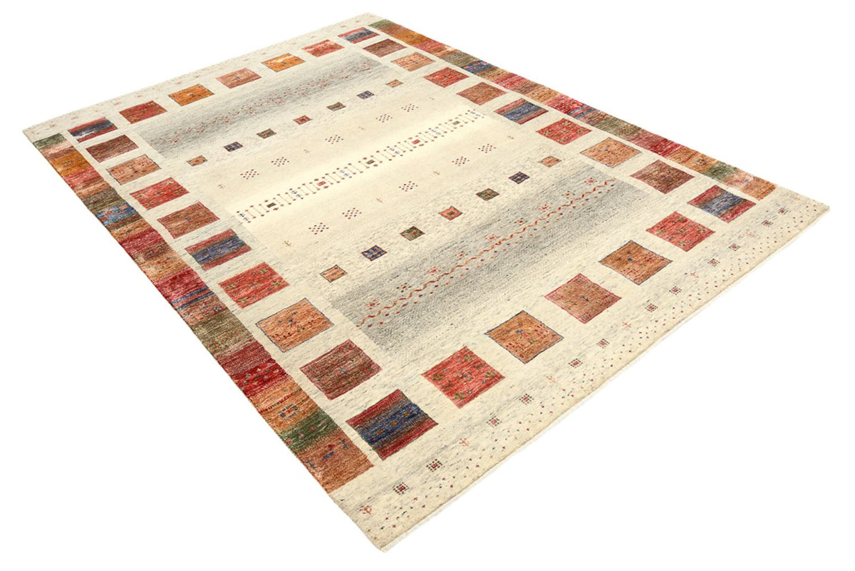 Tapis Gabbeh - Loribaft Indus - 239 x 174 cm - multicolore