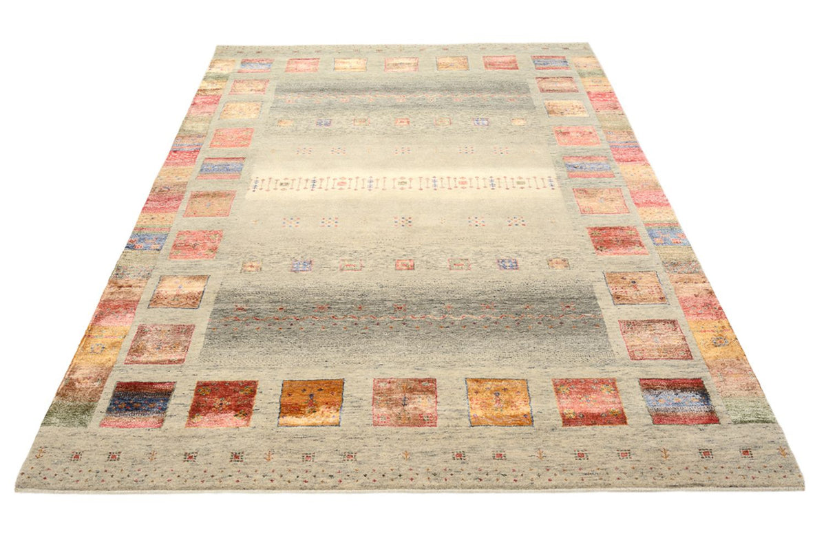 Tapis Gabbeh - Loribaft Indus - 239 x 174 cm - multicolore